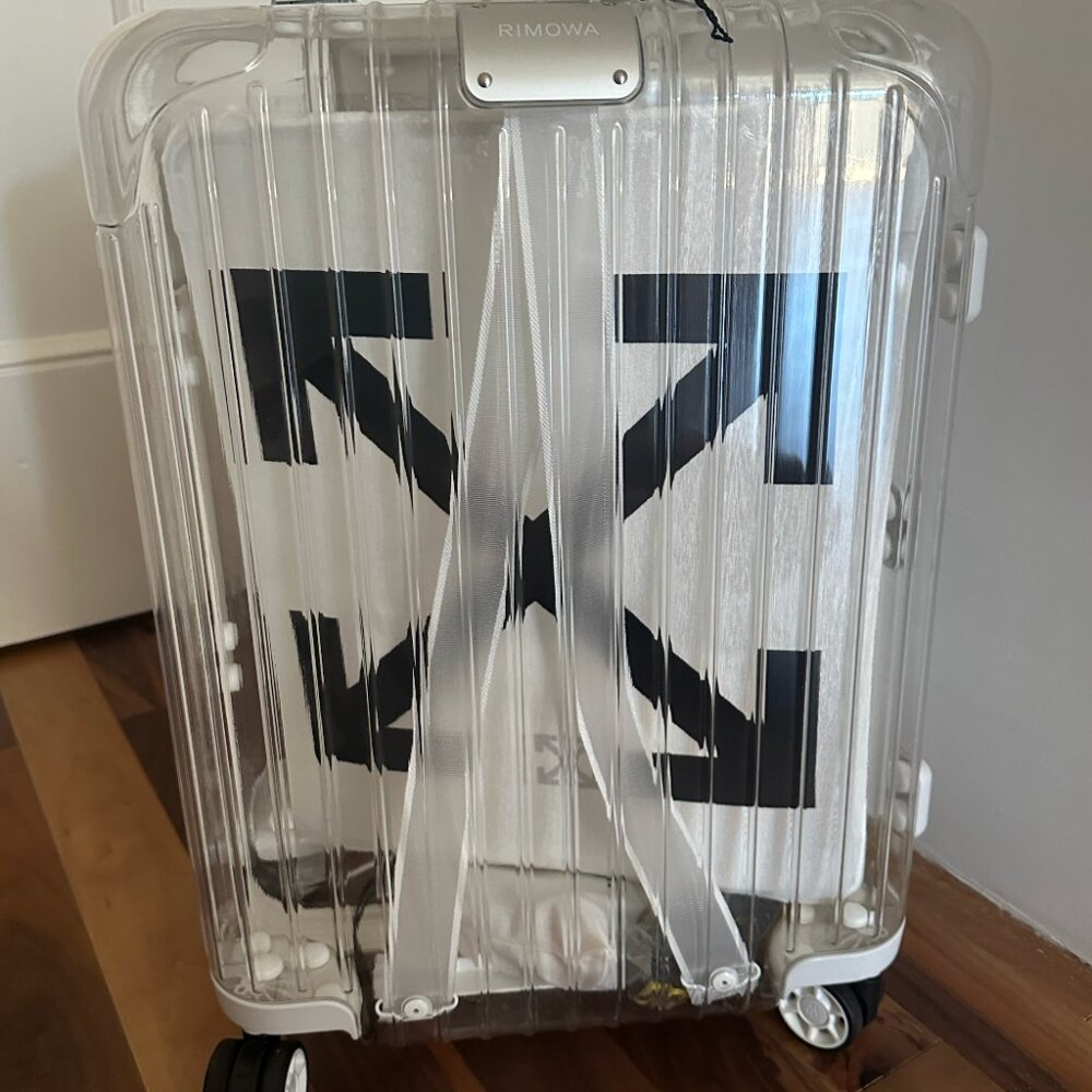 Rimowa Virgil Abloh Off-White Essential Cabin Carry Case 4-wheels Suitcase